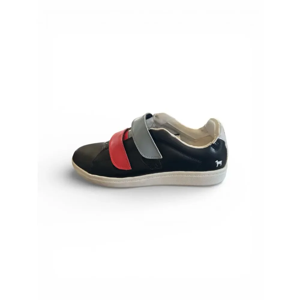 Goats The 005 Leather Sneakers Goat Slip On Black Size 11.5